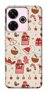 Чохол на Xiaomi Redmi 13 4G Новорічний v14 фото 1 з 1