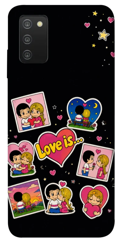Чохол на Samsung Galaxy A03s Love is фото 1 з 1
