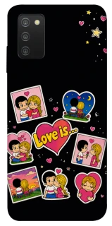 Чехол на Samsung Galaxy A03s Love is фото 1 из 1