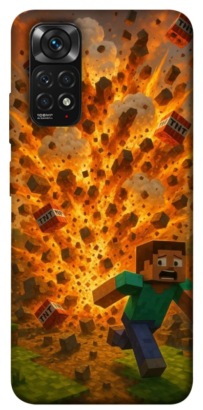Чохол на Xiaomi Redmi Note 11 (Global) / Note 11S Minecraft v7 фото 1 з 1