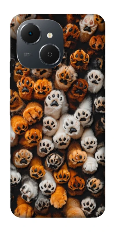 Чехол на TECNO Spark 40C Сat paws фото 1 из 1