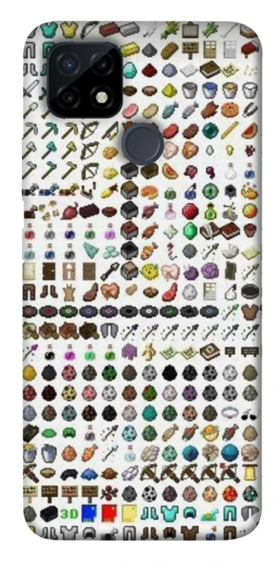 Чохол на Realme C21Y Minecraft v2 фото 1 з 1