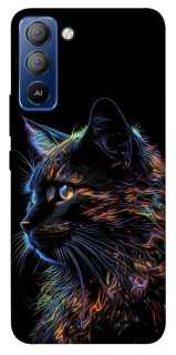 Чехол на TECNO Pop 5 LTE Черный кот фото 1 из 1