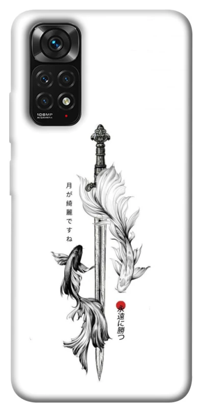 Чехол на Xiaomi Redmi Note 11 (Global) / Note 11S Tattoo ver.6 фото 1 из 1