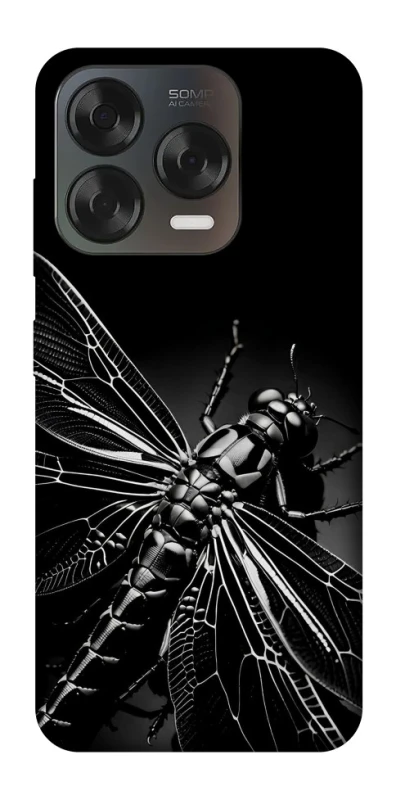 Чохол на ZTE Blade V70 Design Black dragonfly фото 2 з 2