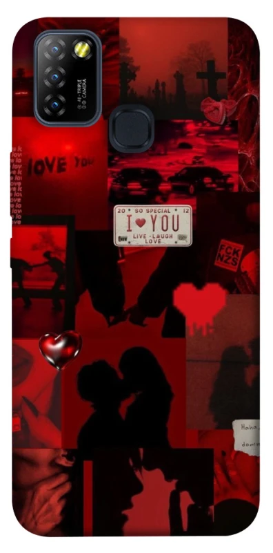 Чехол на Infinix Hot 10 Lite Love collage ver.2 фото 1 из 1