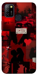 Чехол на Infinix Hot 10 Lite Love collage ver.2 фото 1 из 1