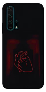 Чехол на Huawei Honor 20 Pro Красное сердце фото 1 из 1