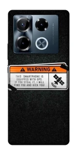Чехол на Infinix Note 40 Pro 4G Warning фото 1 из 1