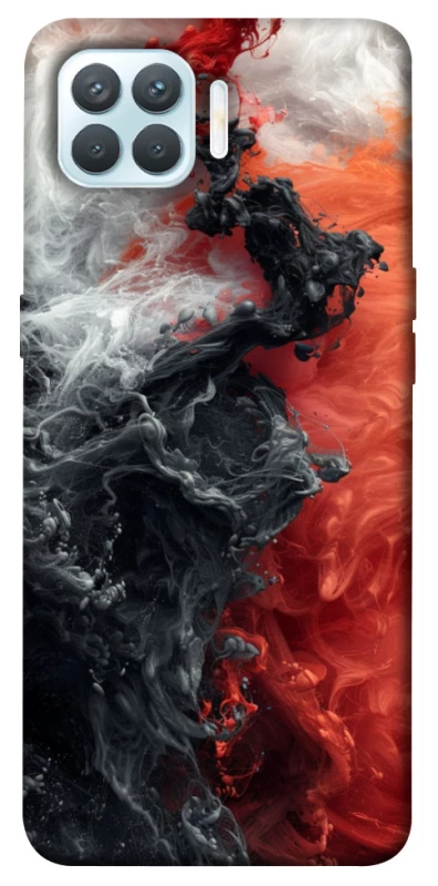 Чохол на Oppo F17 Pro Black and Red фото 1 з 1