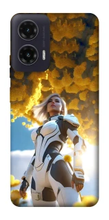 Чехол на Motorola Moto G35 Cyber space girl ver.3 фото 1 из 1