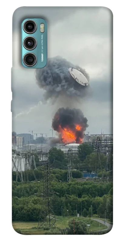 Чохол на Motorola Moto G60 Moscow never sleeps ver.4 фото 1 з 1