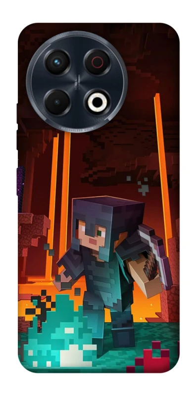Чохол на TECNO Spark 30 Pro (KL7) Minecraft game adventure фото 1 з 1