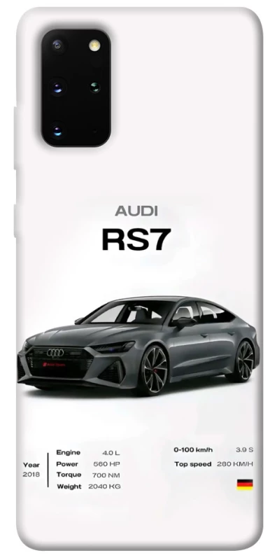 Чехол на Samsung Galaxy S20+ Audi RS7 фото 1 из 1