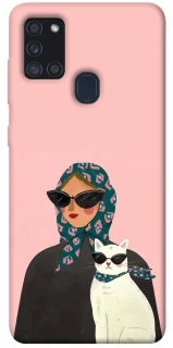 Чохол на Samsung Galaxy A21s Француженки фото 1 з 1