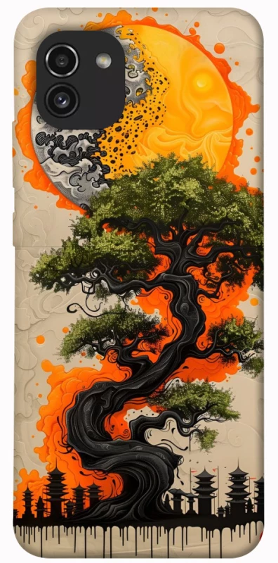 Чехол на Samsung Galaxy A03 Дух Японии v3 фото 1 из 1