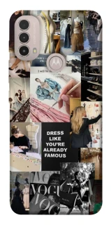 Чехол на Motorola Moto E40 Fashion collage ver.11 фото 1 из 1