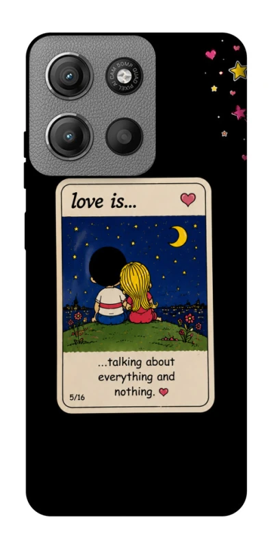 Чохол на Motorola Moto G15 Power Love is ver.6 фото 1 з 1