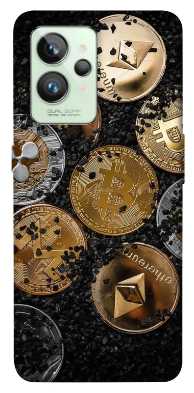 Чохол на Realme GT2 Many coins v2 фото 1 з 1