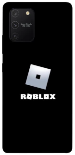 Чохол на Samsung Galaxy S10 Lite Roblox logo black фото 1 з 1