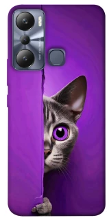 Чохол на Infinix Hot 20i Кіт-підглядач фото 1 з 1