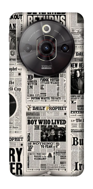 Чохол на ZTE Nubia Focus Pro Harry Potter newspaper фото 1 з 1