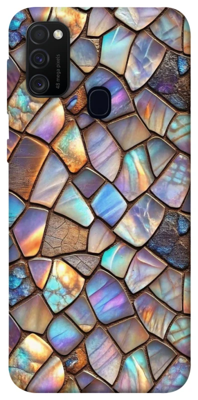 Чохол на Samsung Galaxy M21 Nature Mosaic ver.1 фото 1 з 1