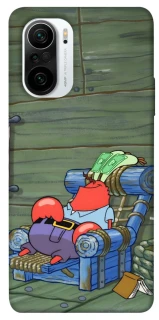 Чехол на Xiaomi Redmi K40 / K40 Pro / K40 Pro+ / Poco F3 Mr.Krabs фото 1 из 1