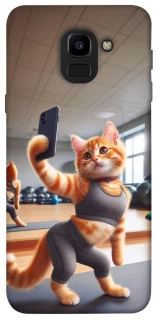 Чехол на Samsung J600F Galaxy J6 (2018) Кошечка фото 1 из 1