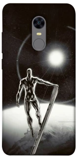 Чехол на Xiaomi Redmi 5 Plus / Redmi Note 5 (Single Camera) Серебряный сёрфер фото 1 из 1