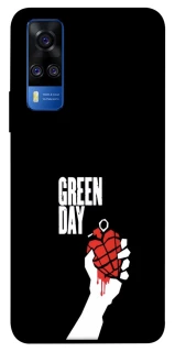 Чехол на Vivo Y51a Green Day logo фото 1 Чехол на Vivo Y51a Green Day logo фото 1 из 1