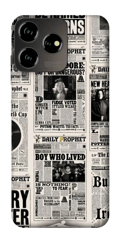 Чохол на ZTE Blade V50 Design 4G Harry Potter newspaper фото 1 з 1