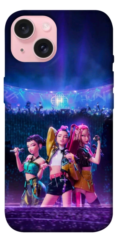 Чохол на Apple iPhone 15 (6.1") K-Pop Demon Hunters ver.3 фото 1 з 1