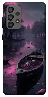 Чехол на Samsung Galaxy A73 5G Boat and flamingo фото 1 из 1