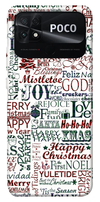 Чехол на Xiaomi Poco C40 Christmas mood ver.3 фото 1 из 1