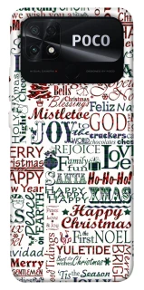 Чехол на Xiaomi Poco C40 Christmas mood ver.3 фото 1 из 1