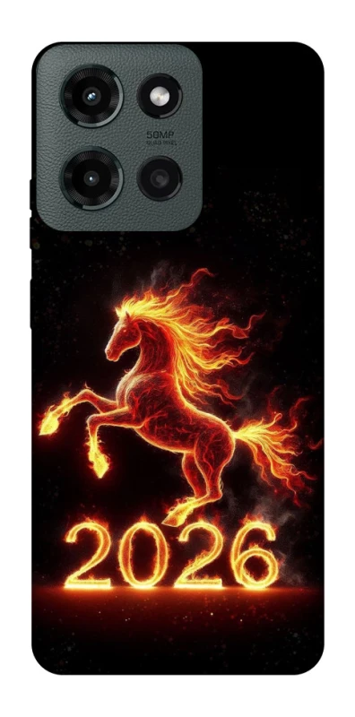 Чохол на Motorola Moto G Power (2025) Red Fire Horse ver.1 фото 1 з 1