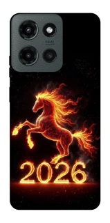 Чехол на Motorola Moto G Power (2025) Red Fire Horse ver.1 фото 1 из 1