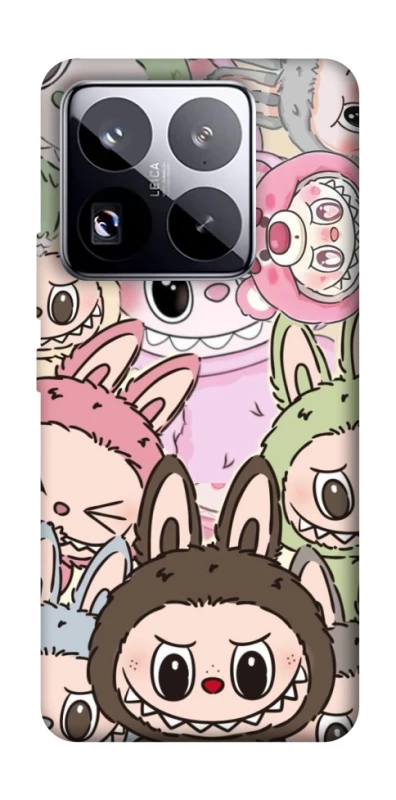 Чохол на Xiaomi 15 Pro All Labubu 3 фото 1 з 1