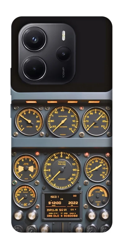 Чохол на Xiaomi Redmi Note 14 4G (Europe version) Airplane instrument panel фото 1 з 1