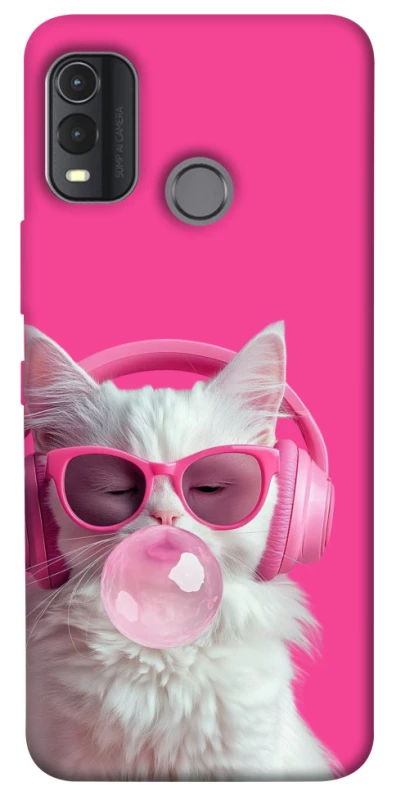 Чехол на Nokia G11 Plus Pink kitty фото 1 из 1