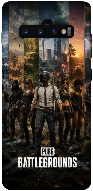 Чехол на Samsung Galaxy S10+ PUBG фото 1 из 1