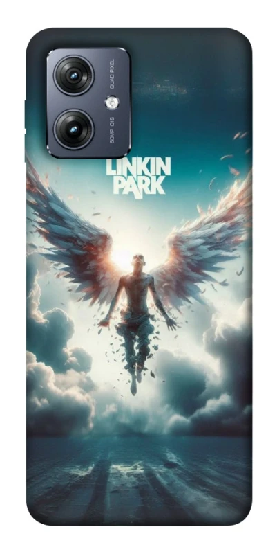 Чохол на Motorola Moto G54 Linkin Park logo ver.7 фото 1 з 1