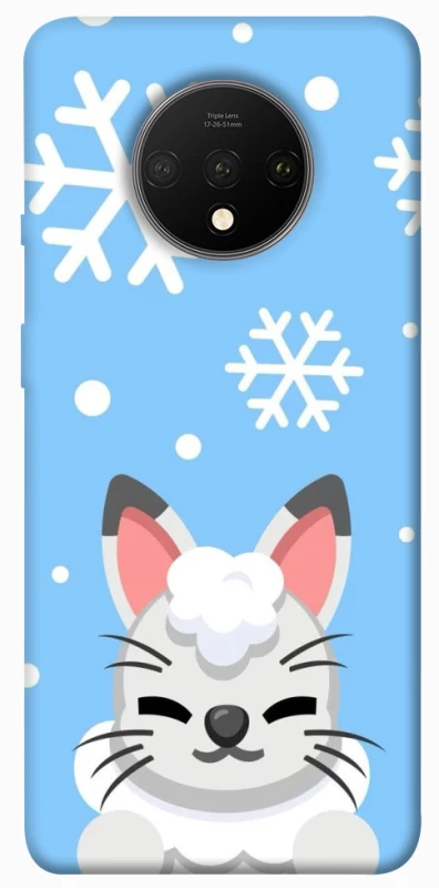 Чохол на OnePlus 7T Adopt Me Snow Kitty Smile фото 1 з 1