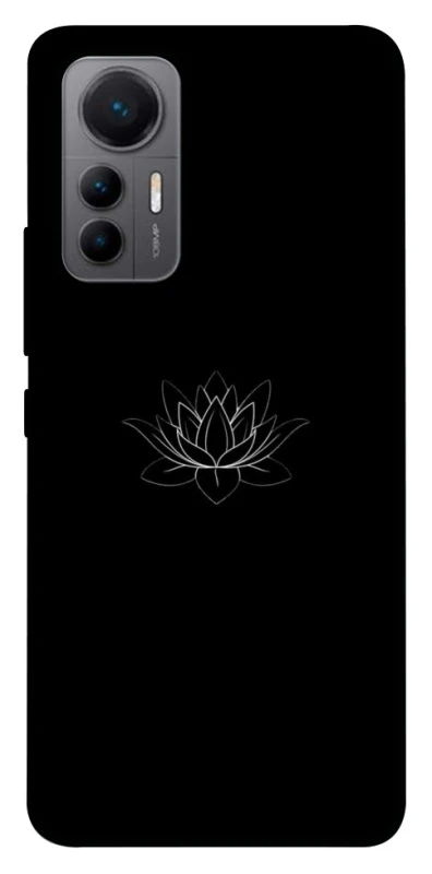 Чохол на Xiaomi 12 Lite Black Lotus фото 1 з 1