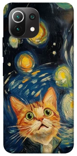 Чохол на Xiaomi Mi 11 Lite paint cat фото 1 з 1