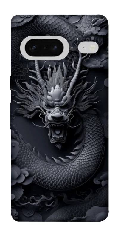 Чехол на Google Pixel 7 black dragon фото 1 из 1
