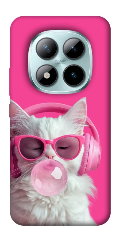 Чохол на Xiaomi Redmi Note 15 Pro+ 5G Pink kitty фото 1 Чохол на Xiaomi Redmi Note 15 Pro+ 5G Pink kitty фото 1 з 1
