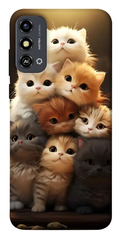 Чехол на ZTE Blade A53 Чехол Kittie Love v2 фото 1 из 1