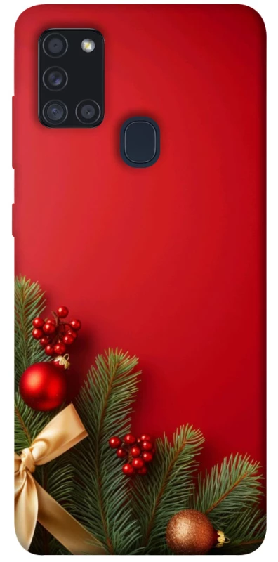 Чохол на Samsung Galaxy A21s Новорічний v21 фото 1 з 1